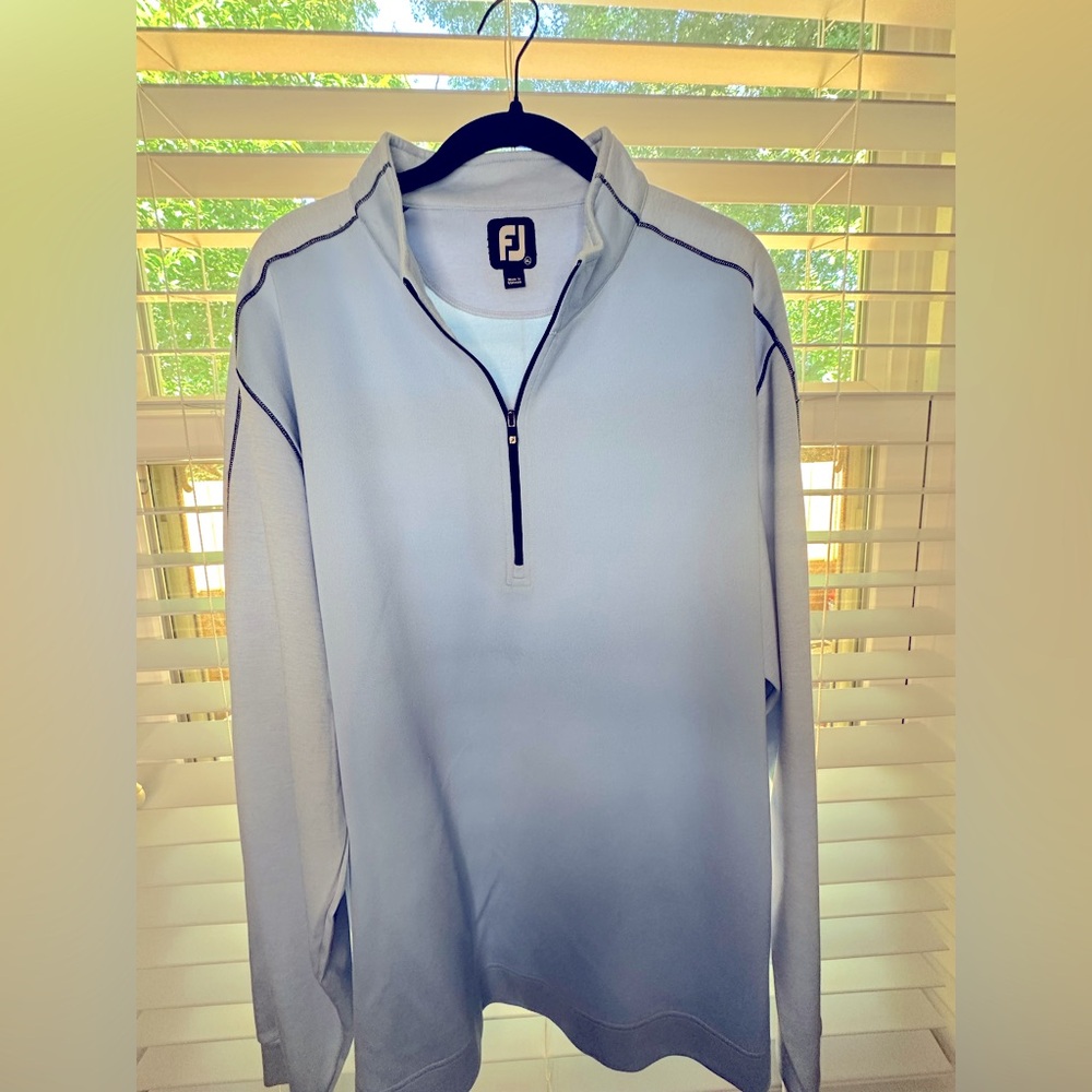FootJoy Sky Blue Pullover with Logo